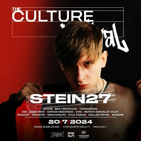 STEIN27 — plakát The Culture 2024 — České Budějovice