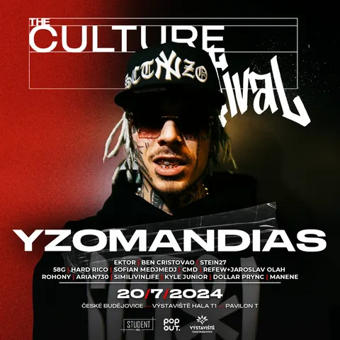 Yzomandias — plakát The Culture 2024 — České Budějovice