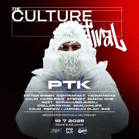 PTK — plakát The Culture 2025 — České Budějovice