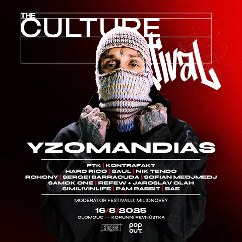 Yzomandias — plakát The Culture 2025 — Olomouc