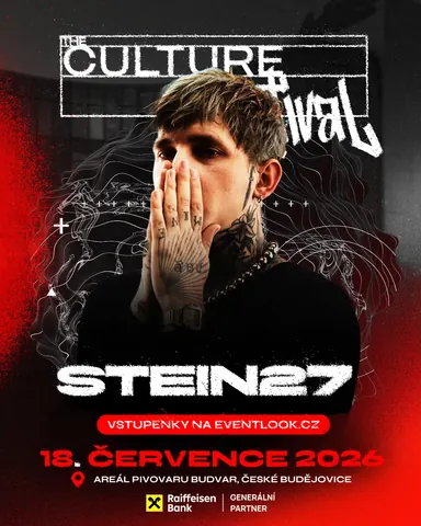 STEIN27 — plakát The Culture 2026 — České Budějovice