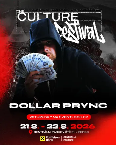 Dollar Prync — plakát The Culture 2026 — Liberec