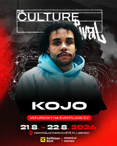 Kojo — plakát The Culture 2026 — Liberec