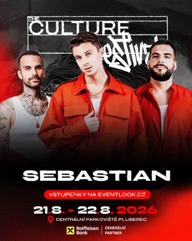 Sebastian — plakát The Culture 2026 — Liberec