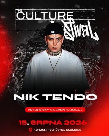 Nik Tendo — plakát The Culture 2026 — Olomouc
