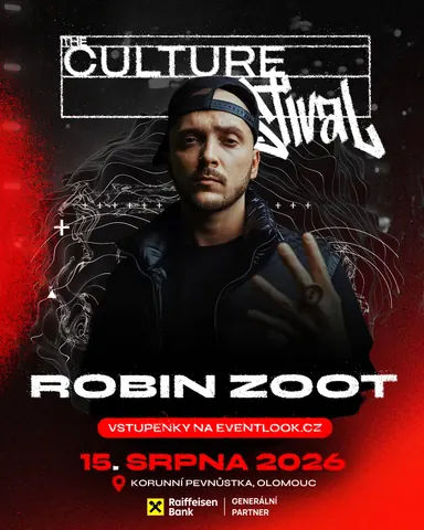 Robin Zoot — plakát The Culture 2026 — Olomouc