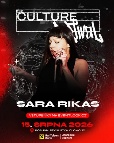 Sara Rikas — plakát The Culture 2026 — Olomouc