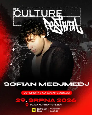 Sofian Medjmedj — plakát The Culture 2026 — Plzeň
