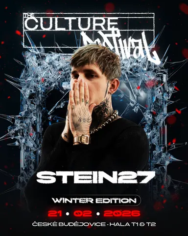 STEIN27 — plakát The Culture Winter 2026 — České Budějovice
