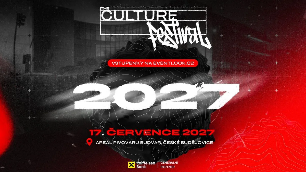 Oficiální plakát The Culture 2027 — České Budějovice — Shimmi
